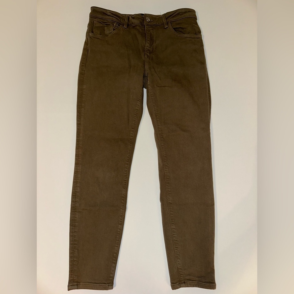 Mavi Tess High Rise Skinny Jeans Brown Stretch Women’s Approx Sz 29 Waist 30